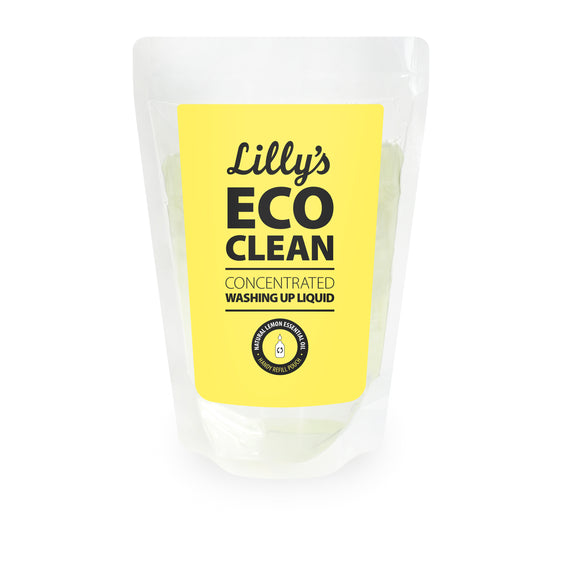 Washing Up Liquid Lemon 500ml 
REFILL POUCH